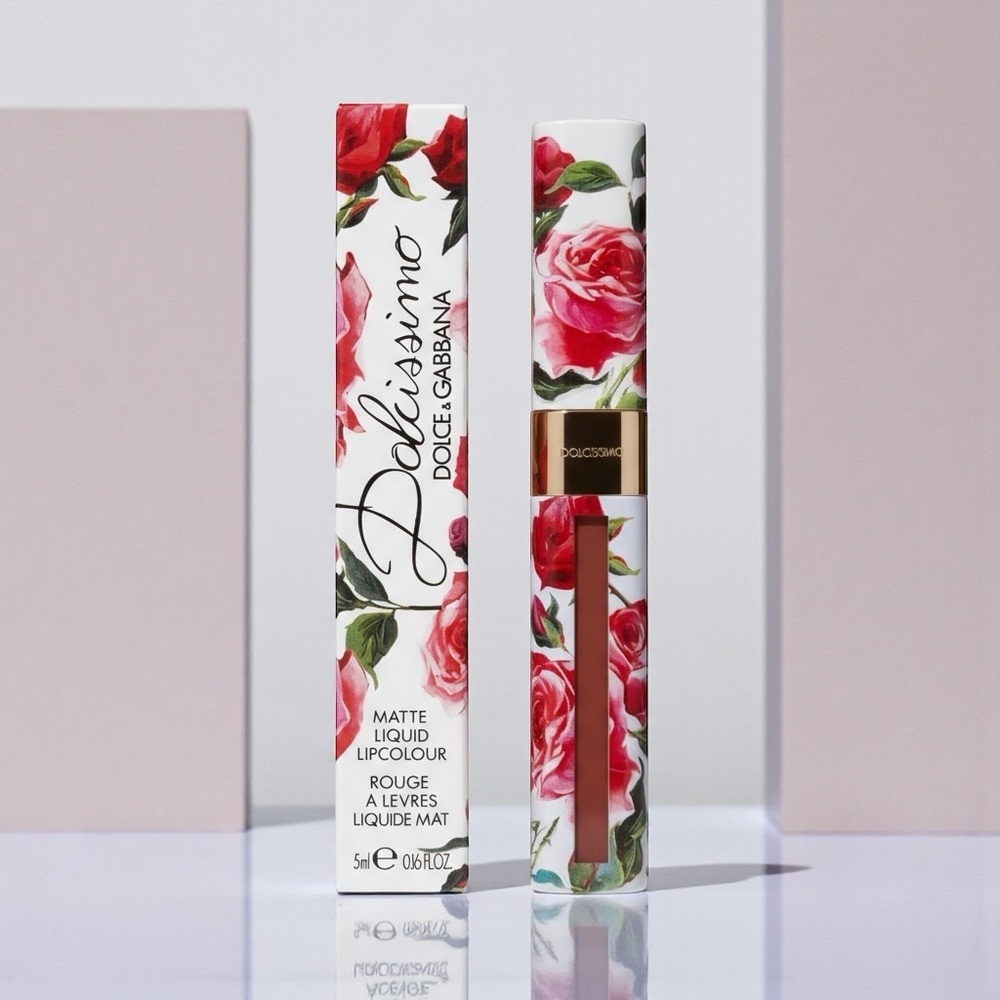Dolce & Gabbana Dolcissimo Matte Liquid Lip Colour Rouge #2 Caramel NIB